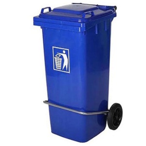 سطل زباله صنعتی 100 لیتری پدالدار